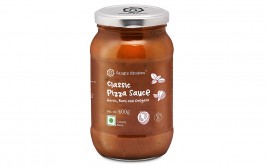 Sangi's Kitchen Classic Pizza Sauce (Garlic, Basil and Oregano)  Glass Jar  400 grams